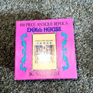 ANTIQUE DOLL HOUSE PUZZLE